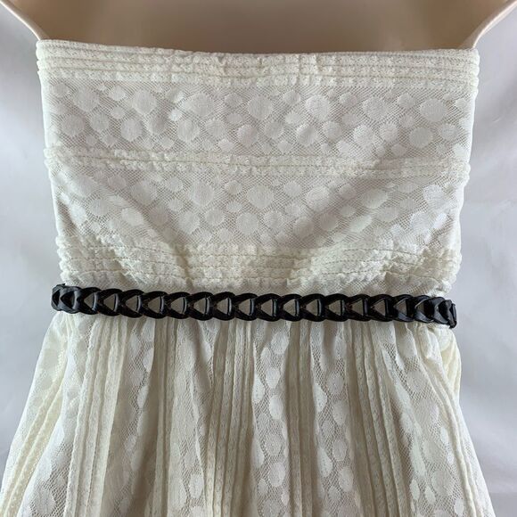 As You Wish Strapless Dot Lace Dress NWT - Picture 5 of 8